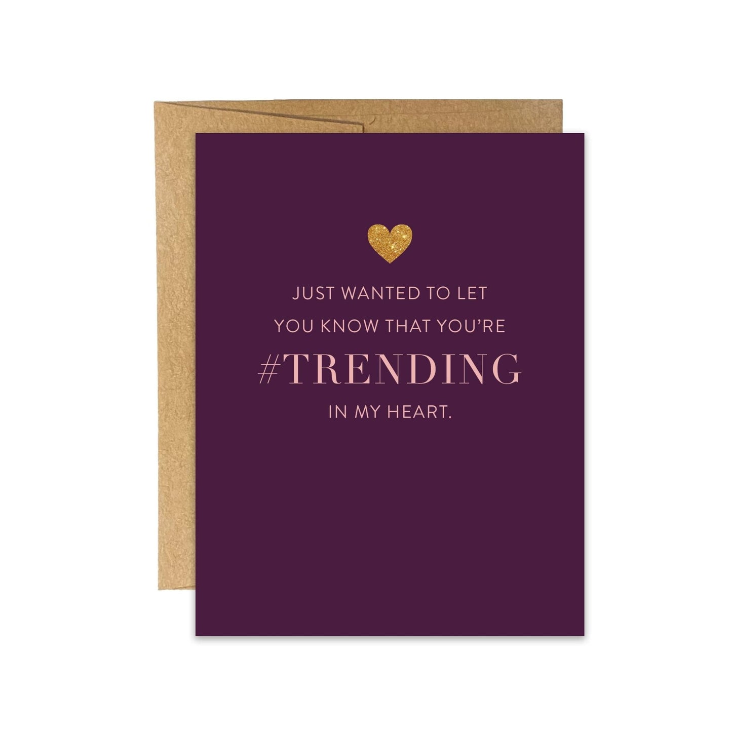 #trending Love Greeting Card | Blú Rose