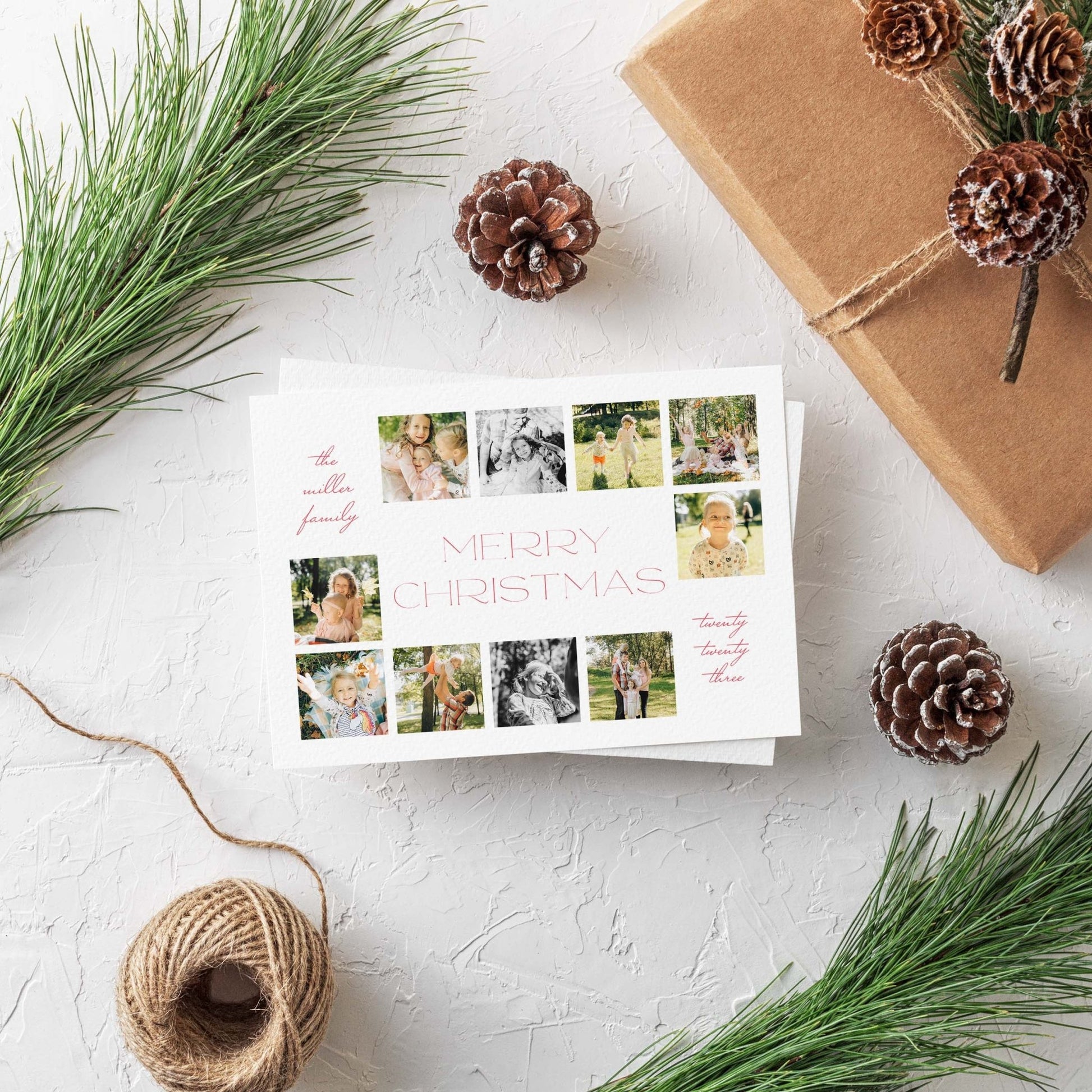 X Photo Holiday Card - Blú Rose