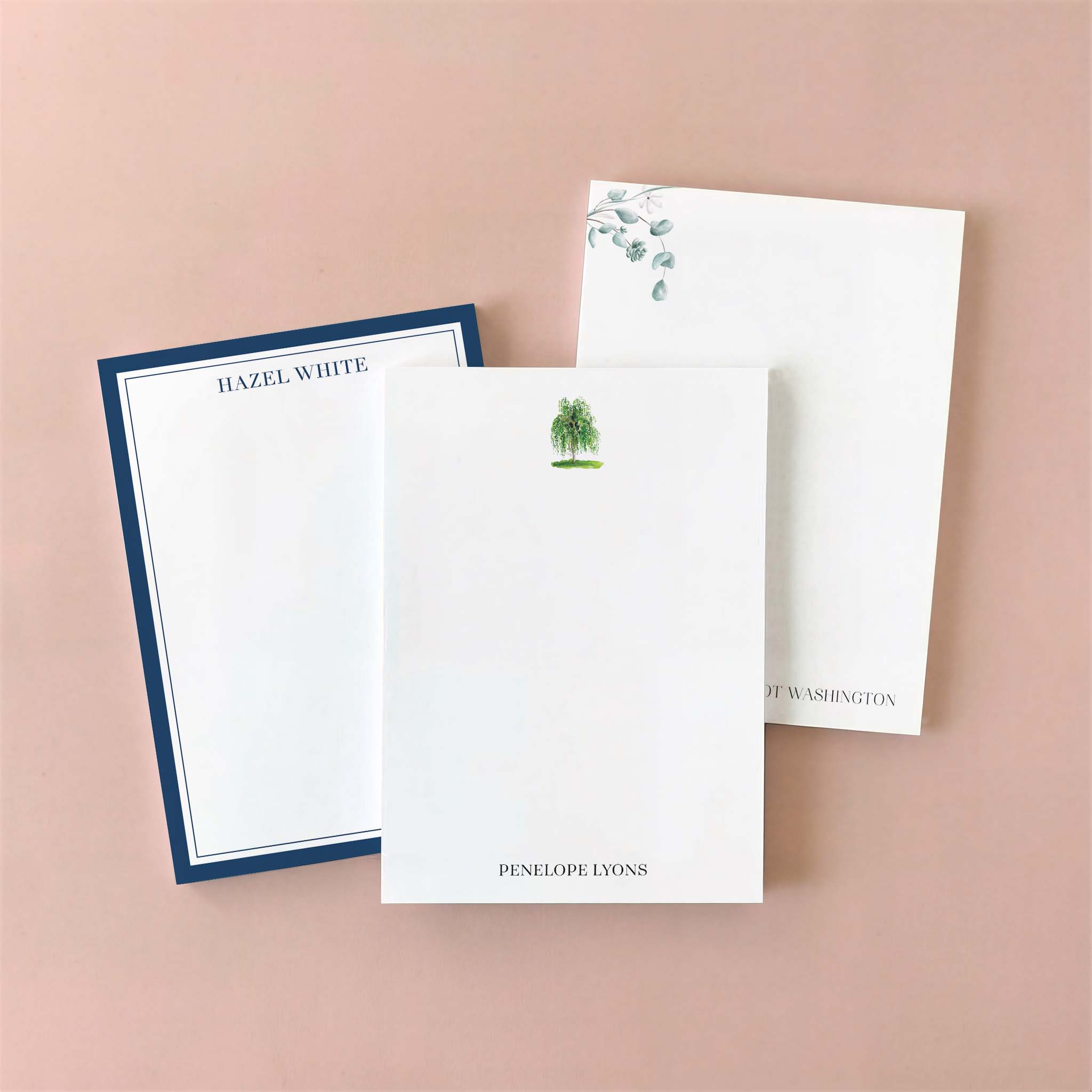Personalized Notepads - Blú Rose