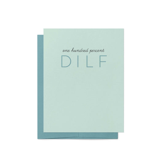 100 Percent DILF Card - Blú Rose