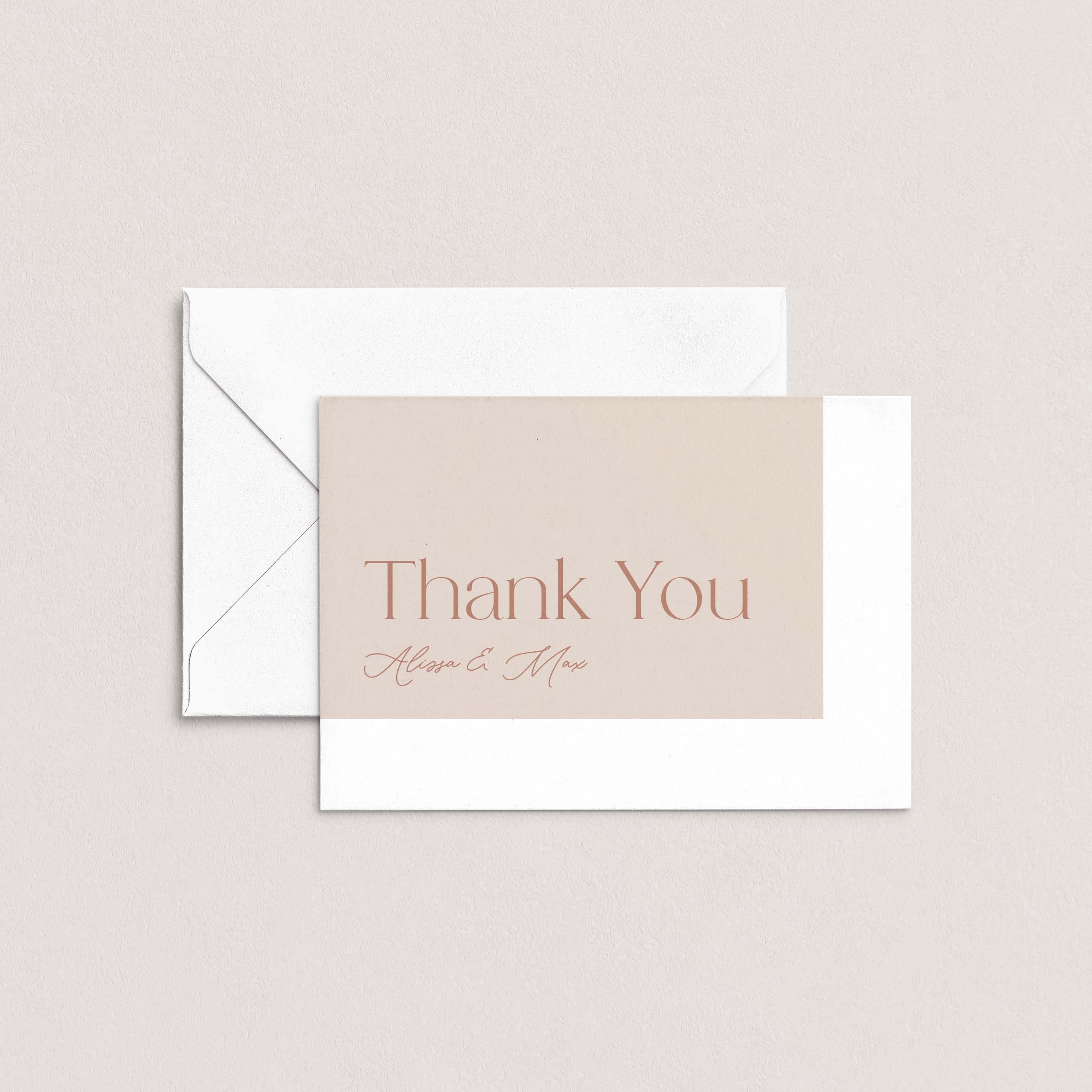Chic & Sweet Personalized Thank You Cards