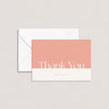 The Aubrey Personalized Thank You Card