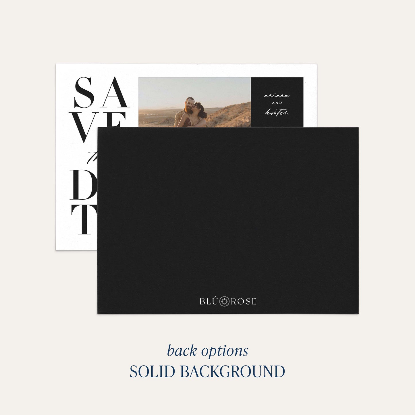 The Bold News Save the Date