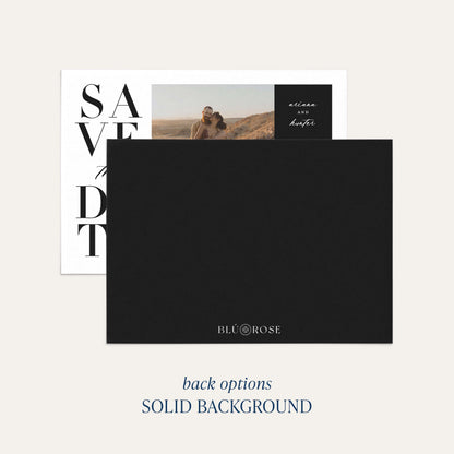 The Bold News Save the Date