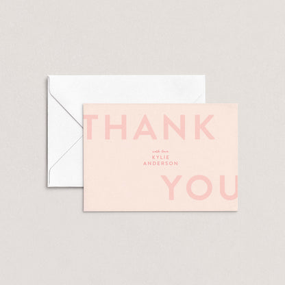 Bold Personalized Thank You Cards