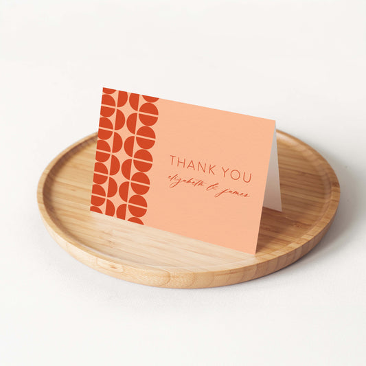 Elizabeth Personalized Thank You Card