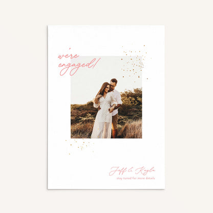The Minimal Sparkle Engagement Announcement