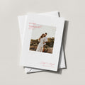 The Minimal Sparkle Engagement Announcement Card - Blú Rose