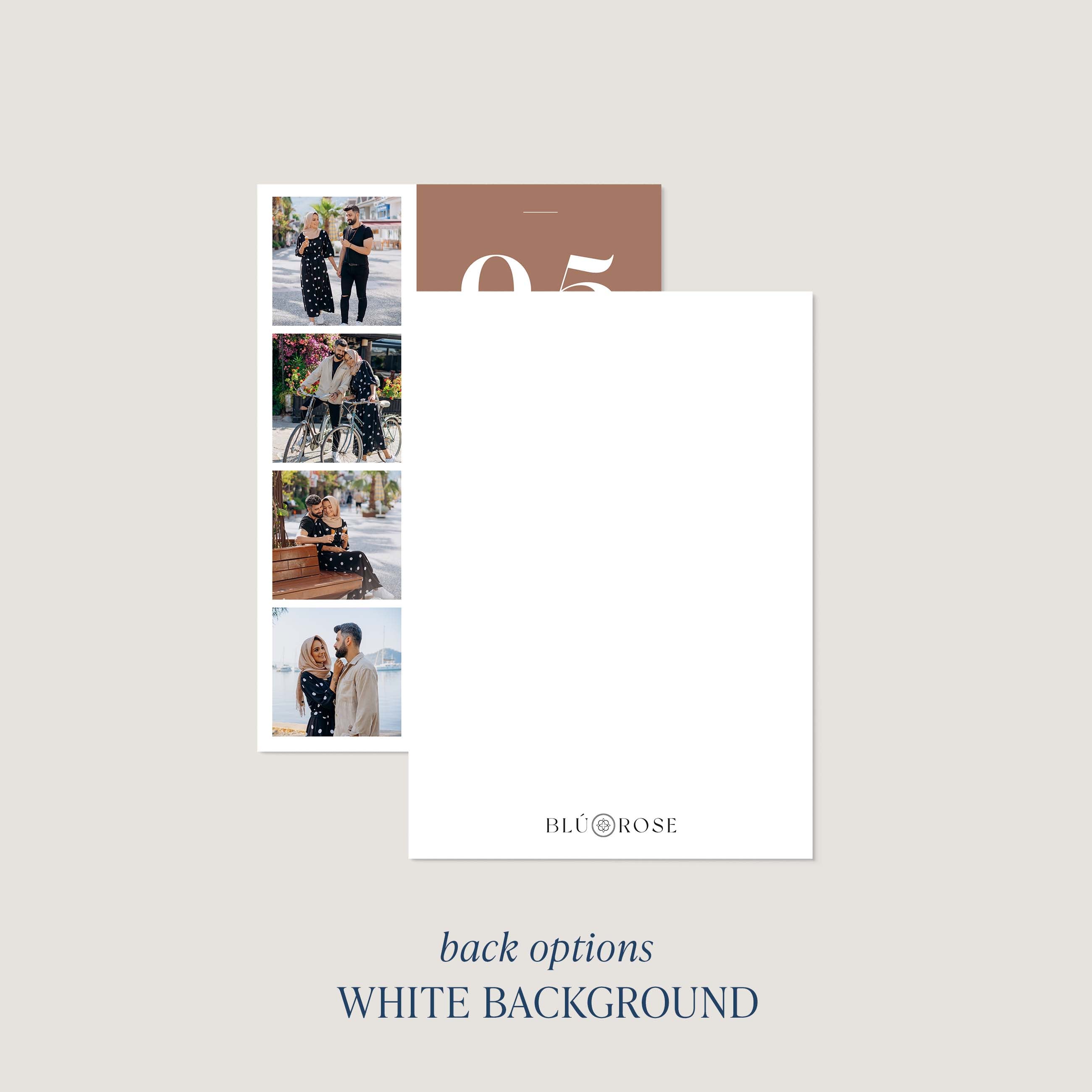The Photo Strip Save the Date Card - Blú Rose