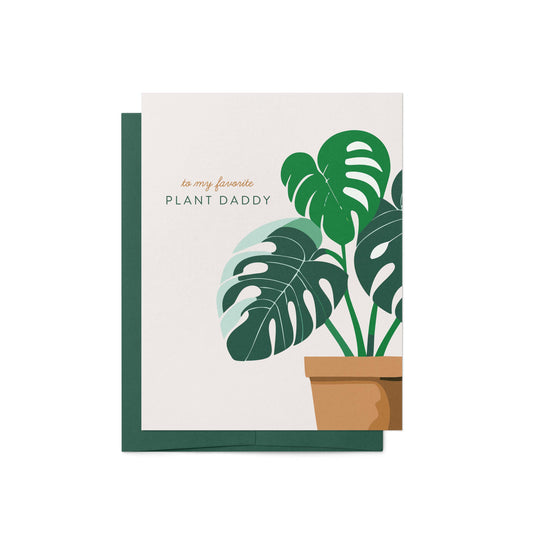 Plante papa Carte de vœux