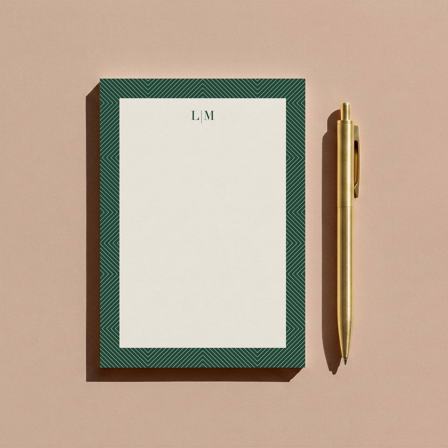 Pointed Lines Stationery Set