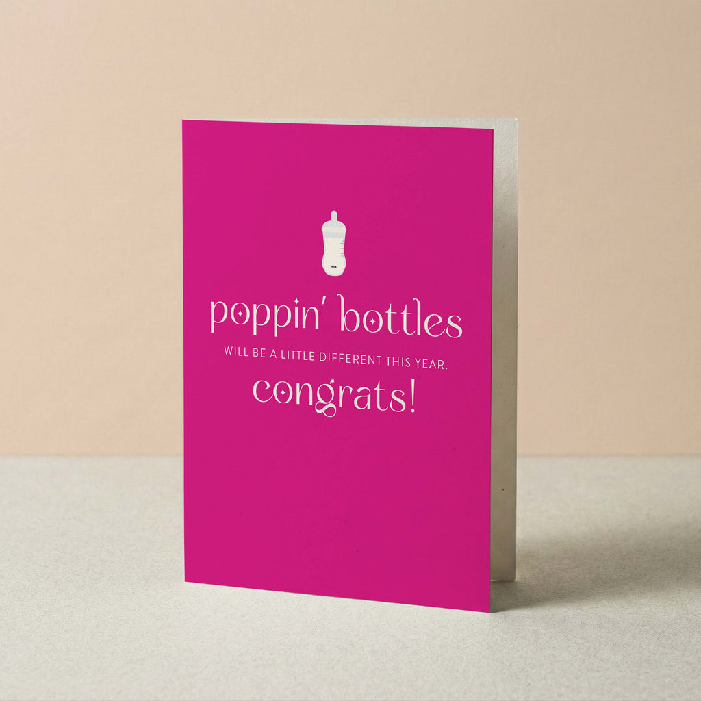 Poppin’ Bottles Greeting Card