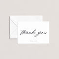 Script Personalized Thank You Cards
