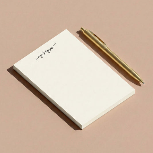 Acheila Notepad - Blú Rose