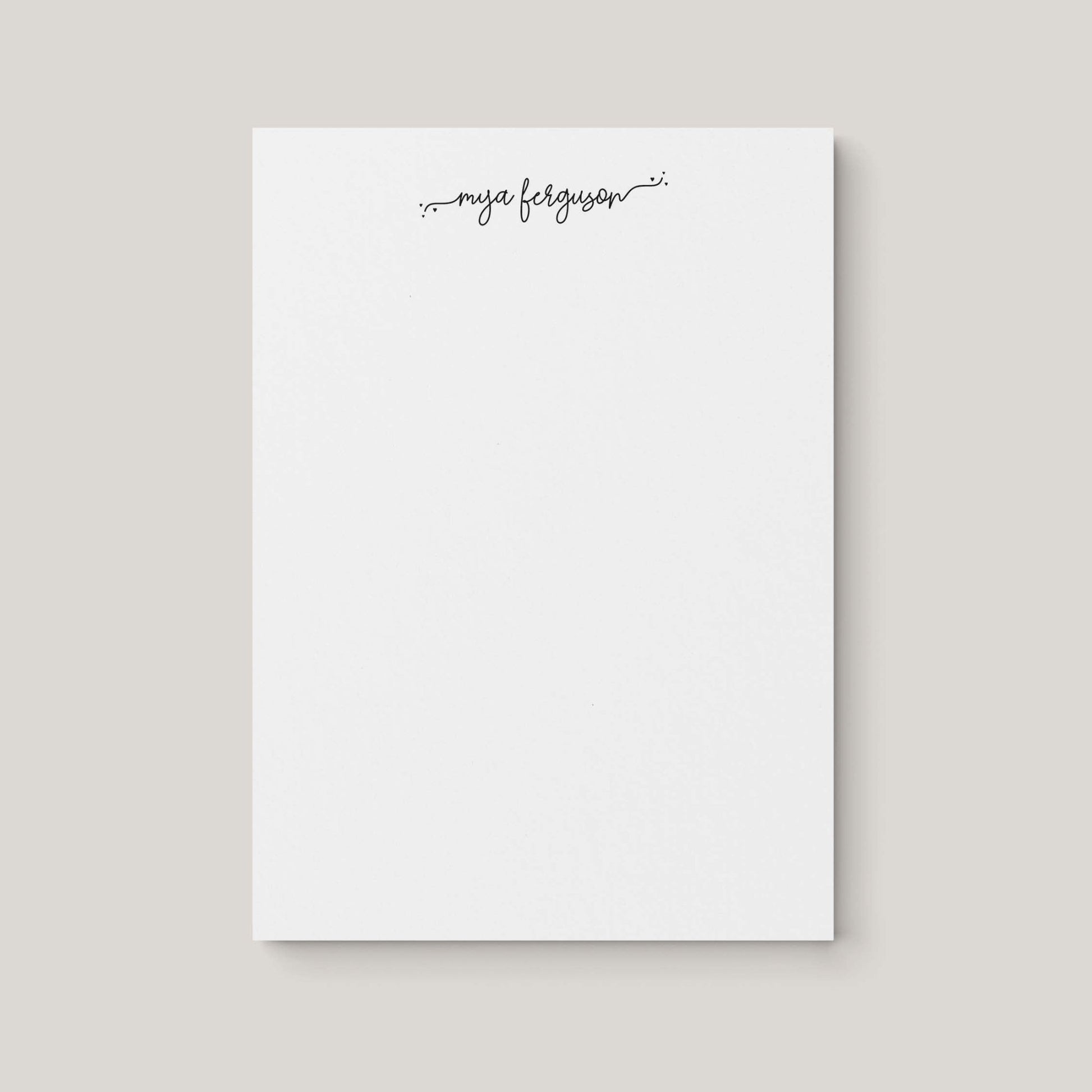 Acheila Notepad - Blú Rose