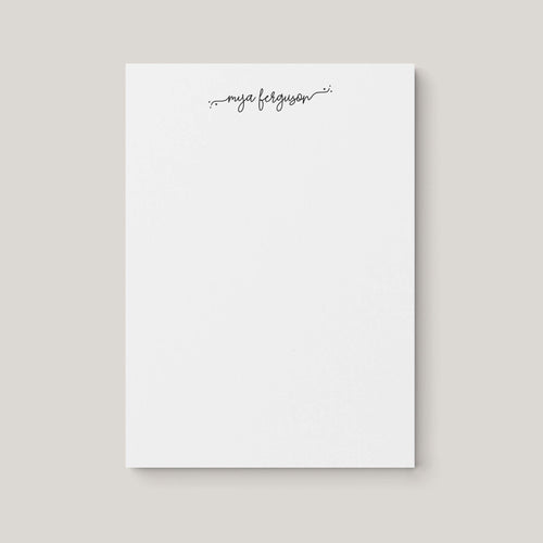 Acheila Notepad - Blú Rose