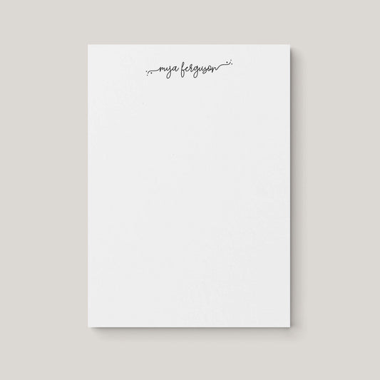 Acheila Notepad - Blú Rose