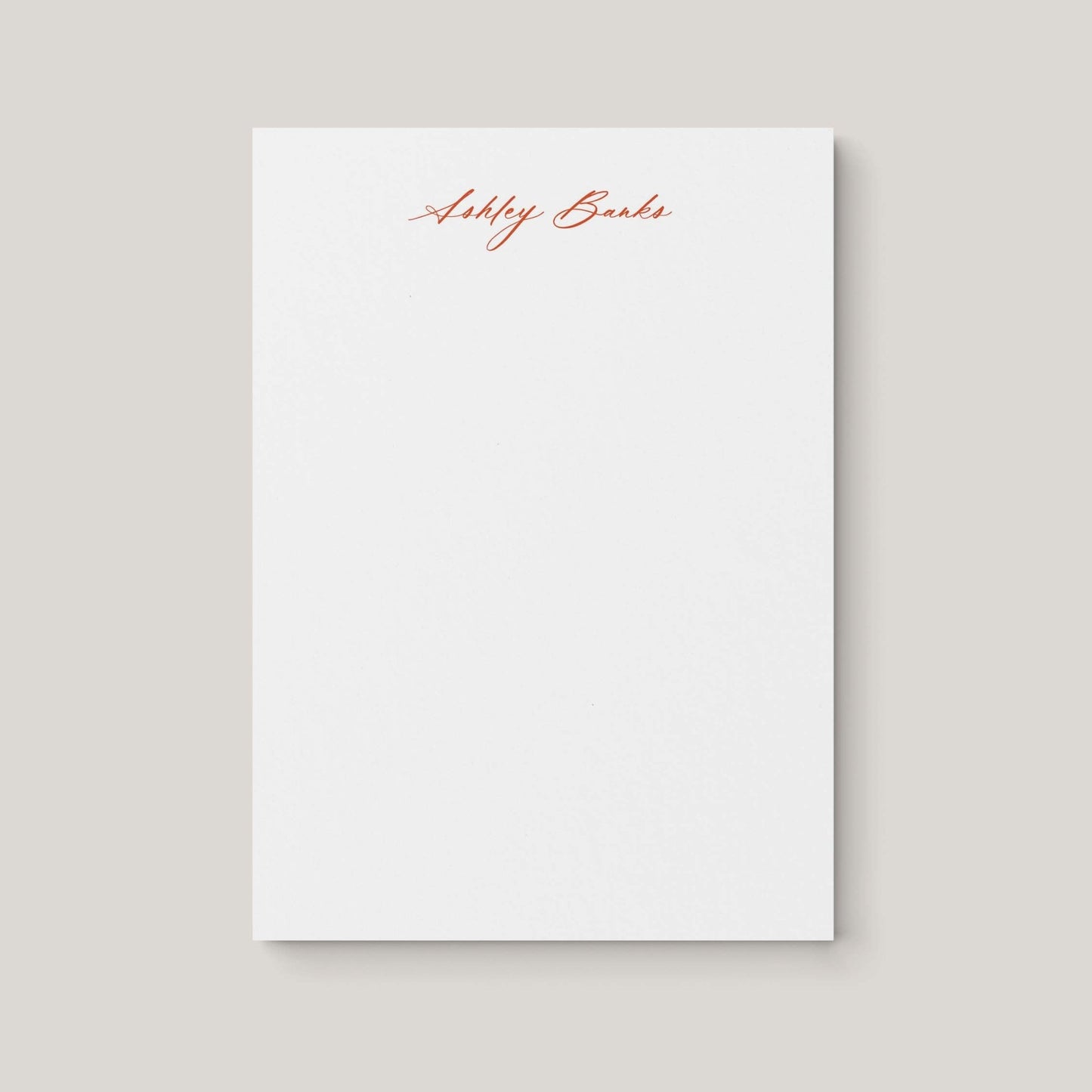 Ashley Notepad - Blú Rose