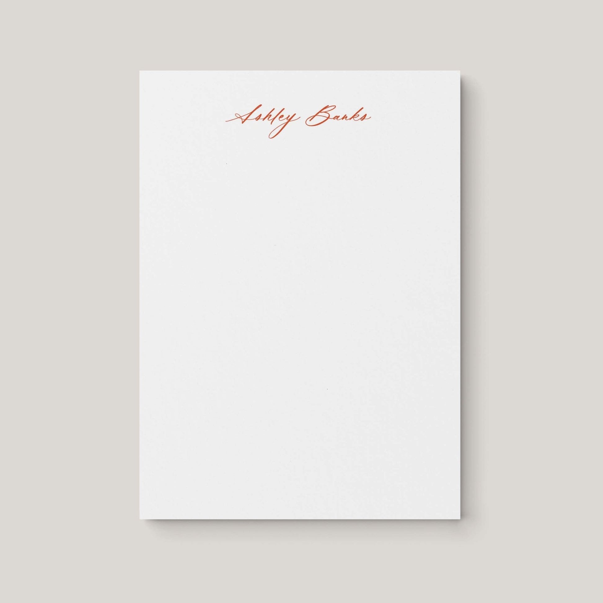 Ashley Notepad - Blú Rose