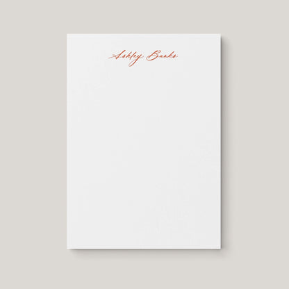 Ashley Notepad - Blú Rose