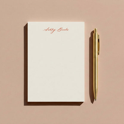 Ashley Notepad - Blú Rose