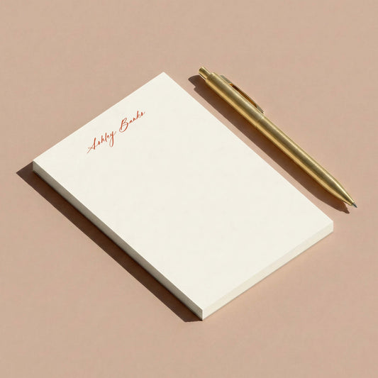Ashley Notepad - Blú Rose
