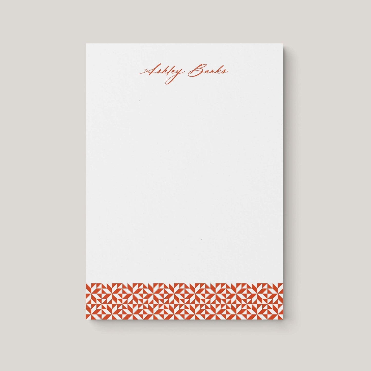 Ashley Pattern Notepad - Blú Rose