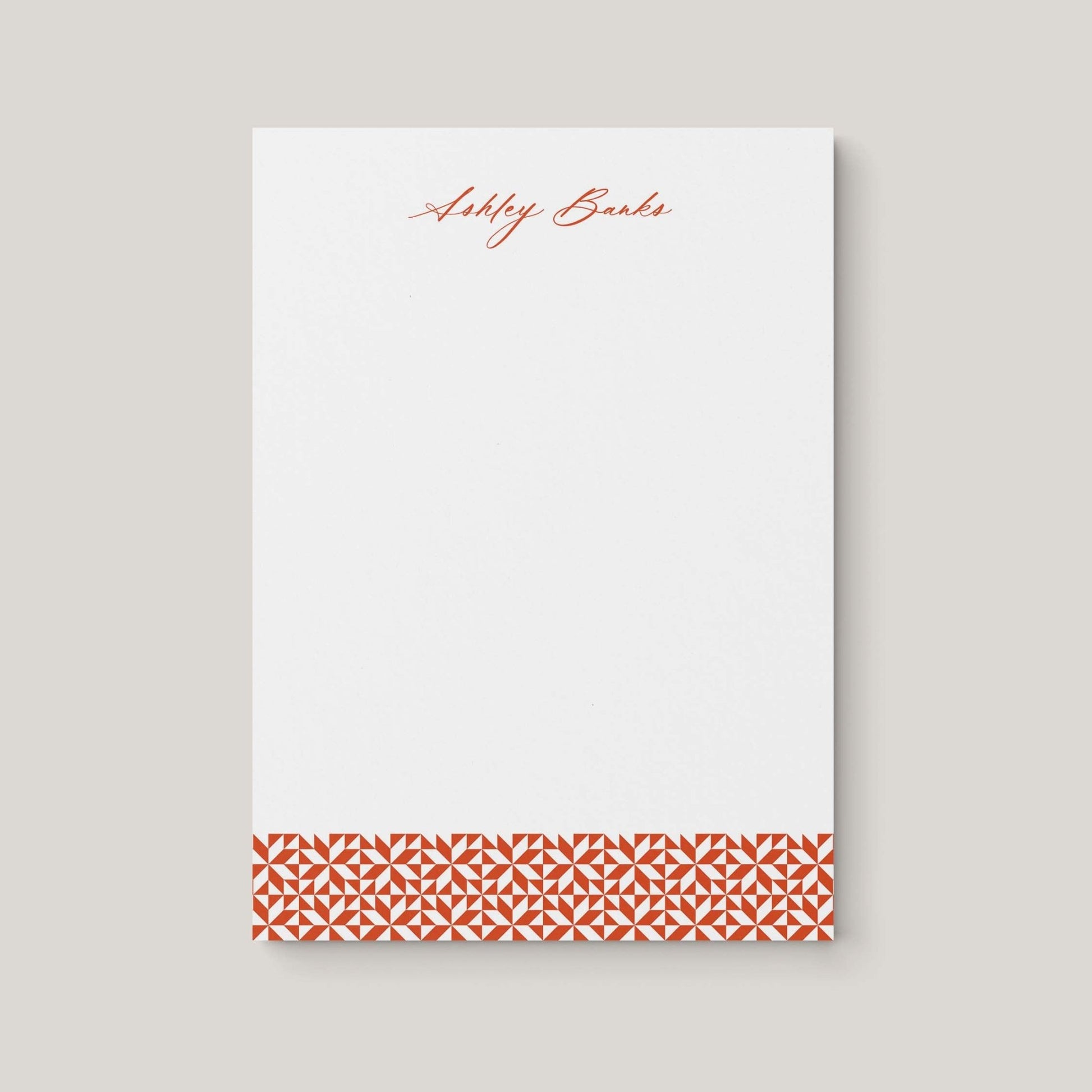 Ashley Pattern Notepad - Blú Rose