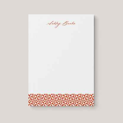 Ashley Pattern Notepad - Blú Rose