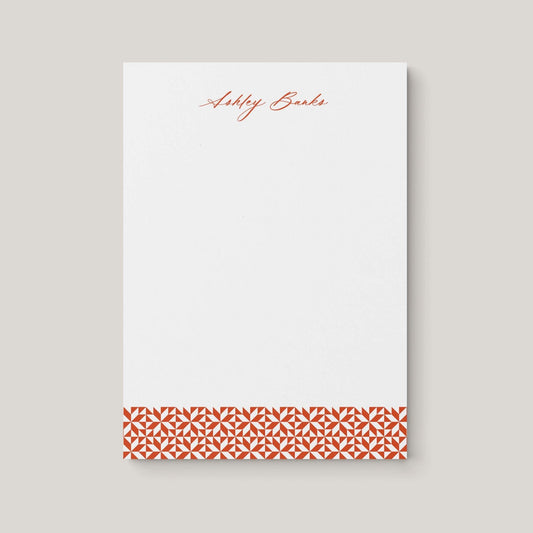 Ashley Pattern Notepad - Blú Rose