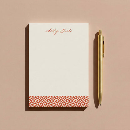 Ashley Pattern Notepad - Blú Rose