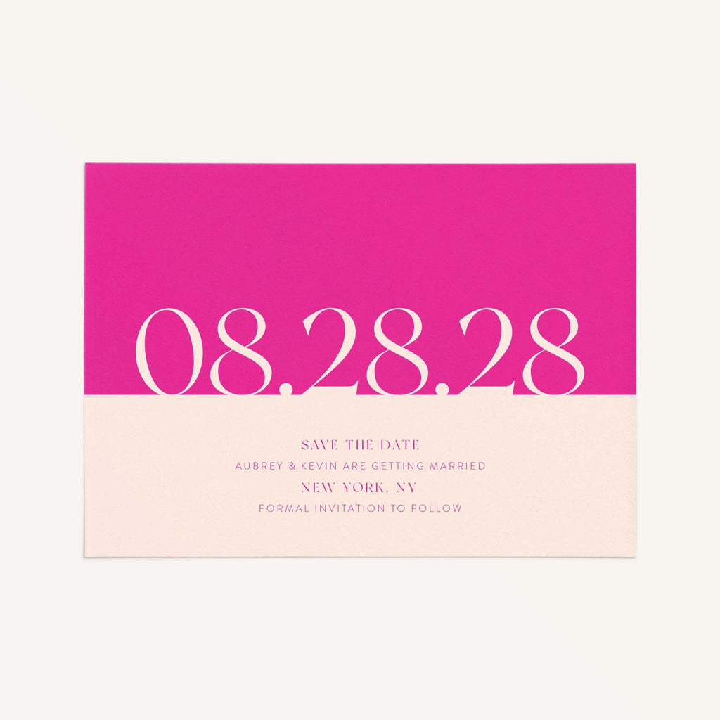 Aubrey Save the Dates - Blú Rose