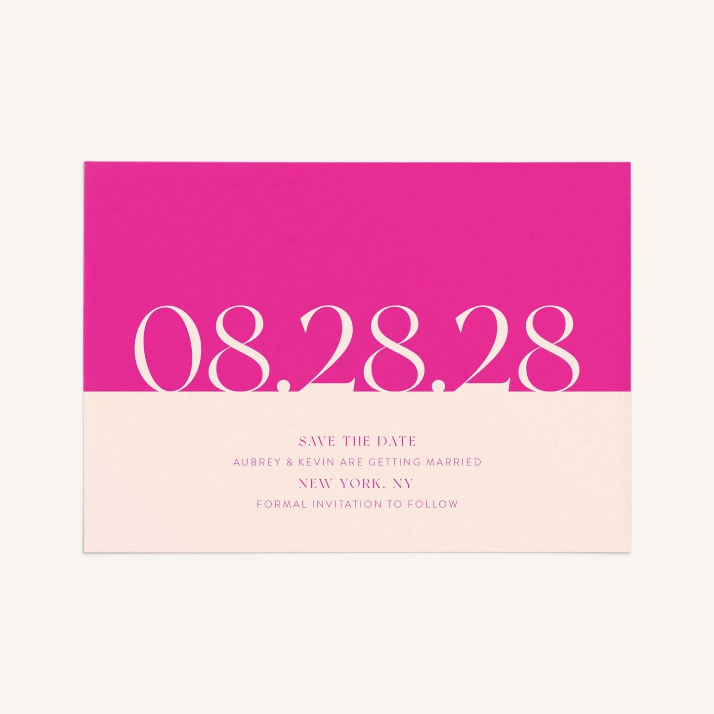 Aubrey Save the Dates - Blú Rose