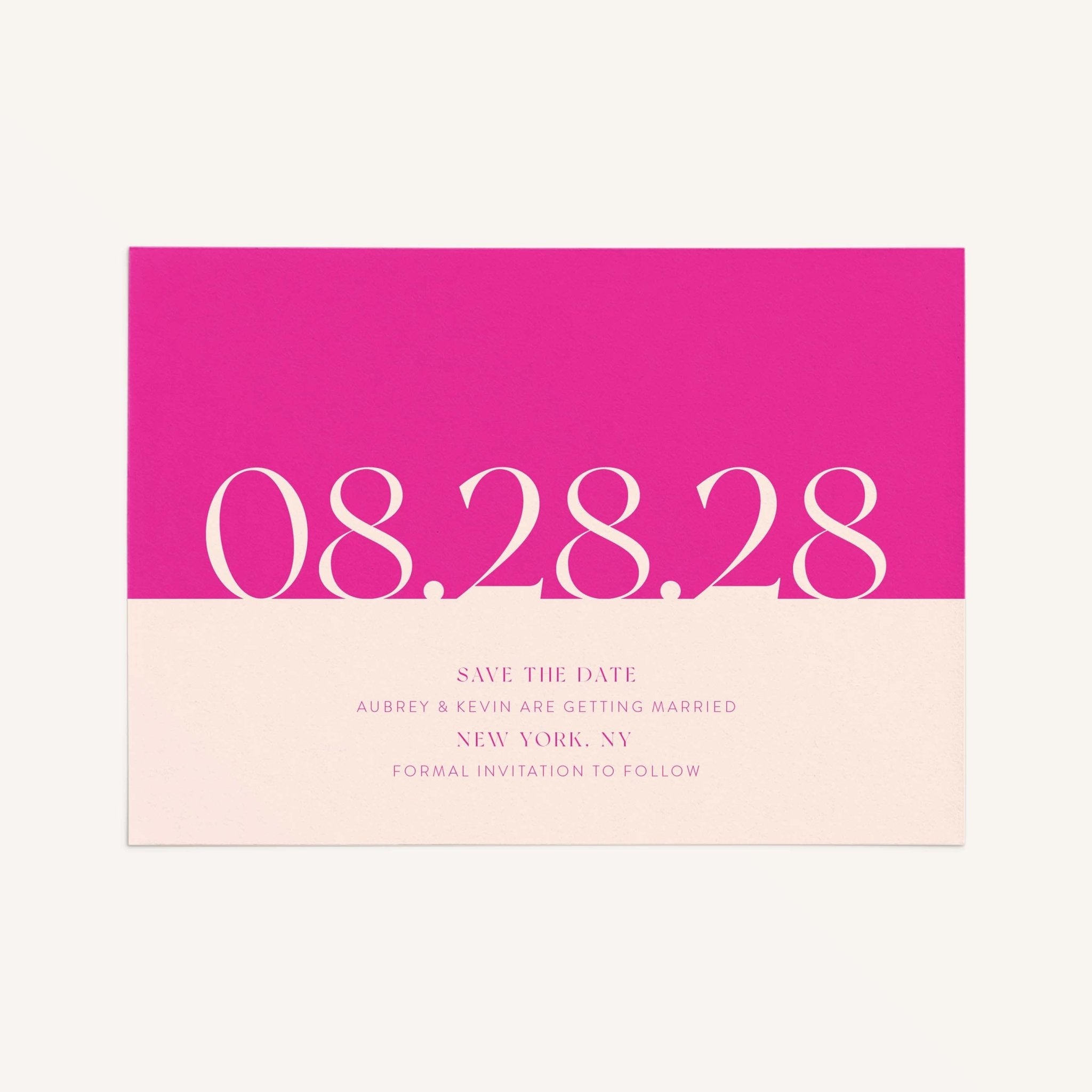 Aubrey Save the Dates - Blú Rose