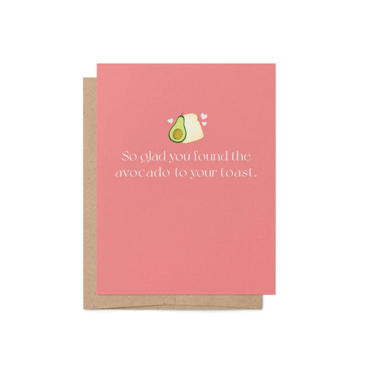 Avocado to Your Toast Greeting Card - Blú Rose