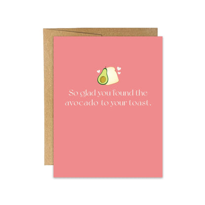 Avocado Toast Card - Blú Rose