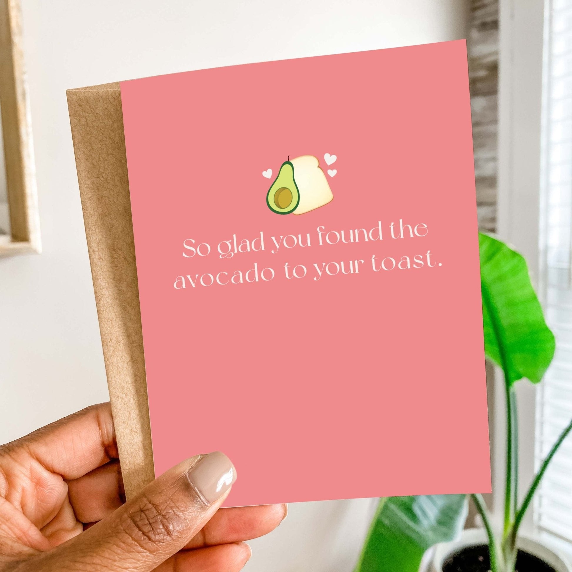 Avocado Toast Card - Blú Rose