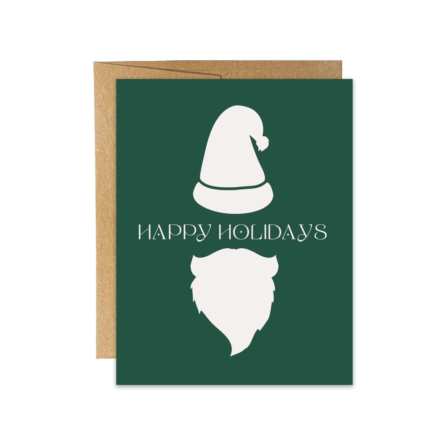 Bearded Holiday Card - Blú Rose