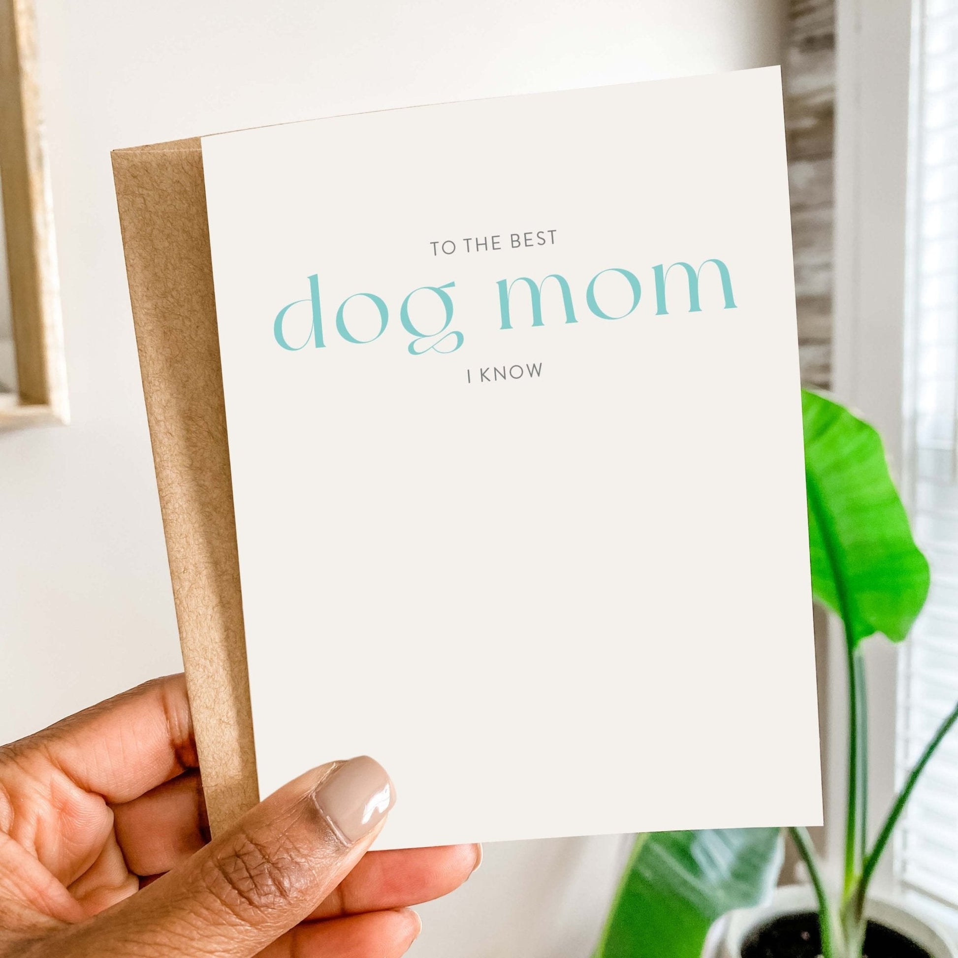 Best Dog Mom Card - Blú Rose