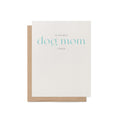 Best Dog Mom Greeting Card - Blú Rose