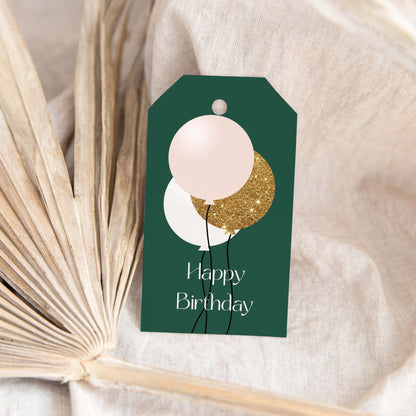 Birthday Balloon Gift Tags - Blú Rose