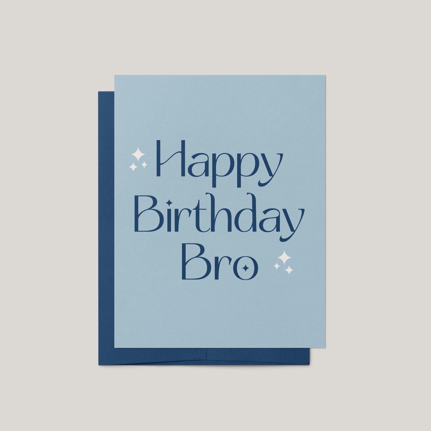 Birthday Bro Greeting Card - Blú Rose