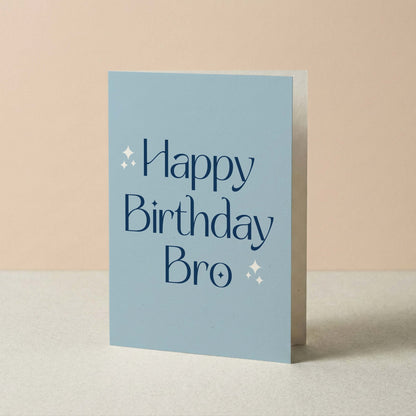 Birthday Bro Greeting Card - Blú Rose