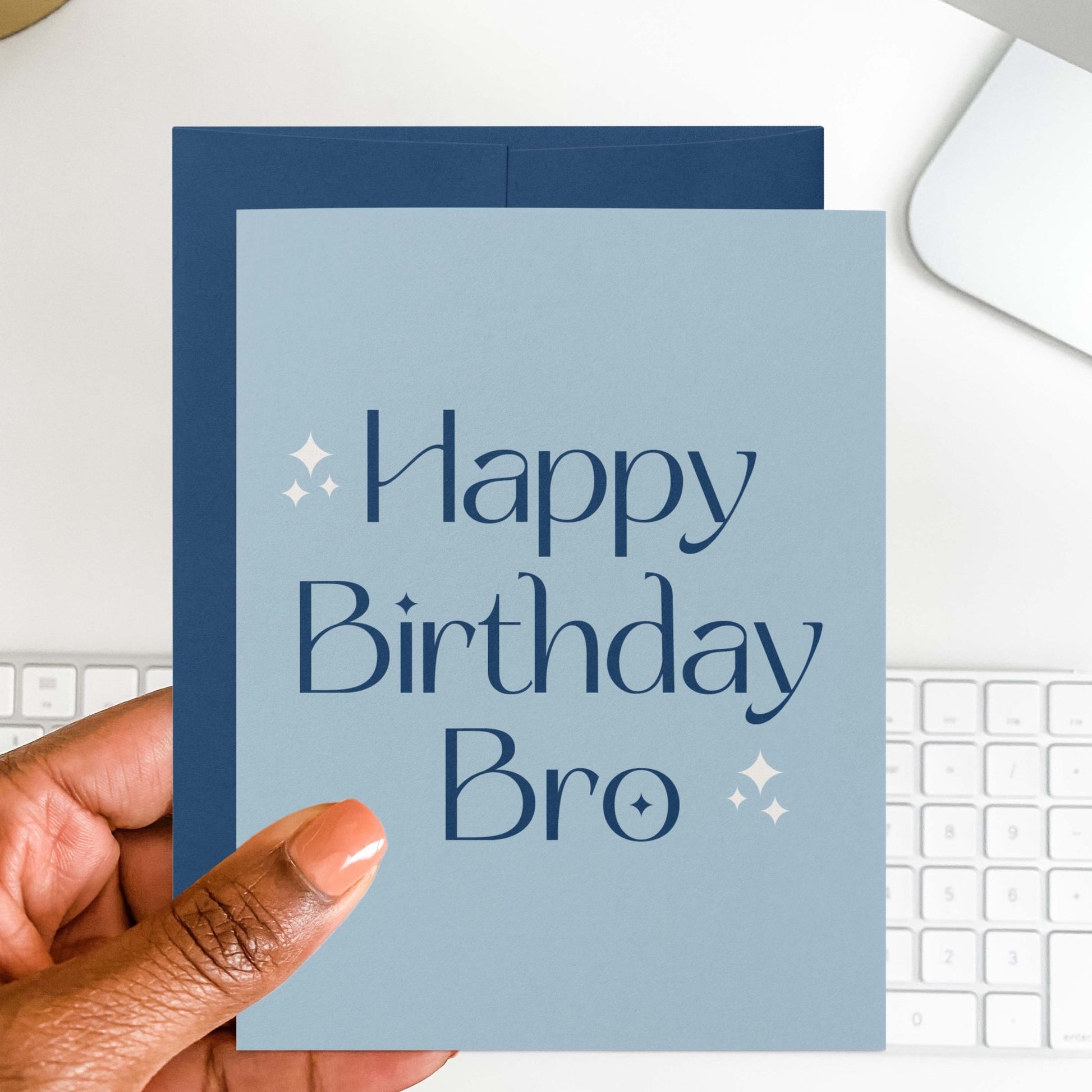 Birthday Bro Greeting Card - Blú Rose