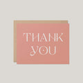 Blush Art Deco Greeting Card - Blú Rose