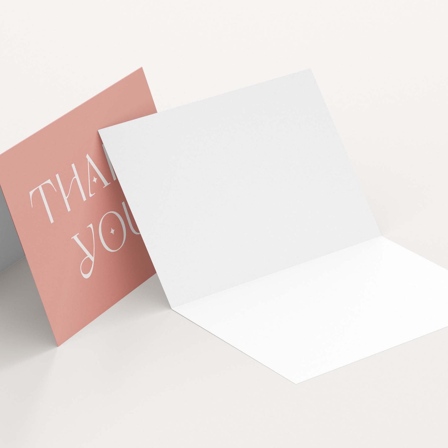 Blush Art Deco Greeting Card - Blú Rose