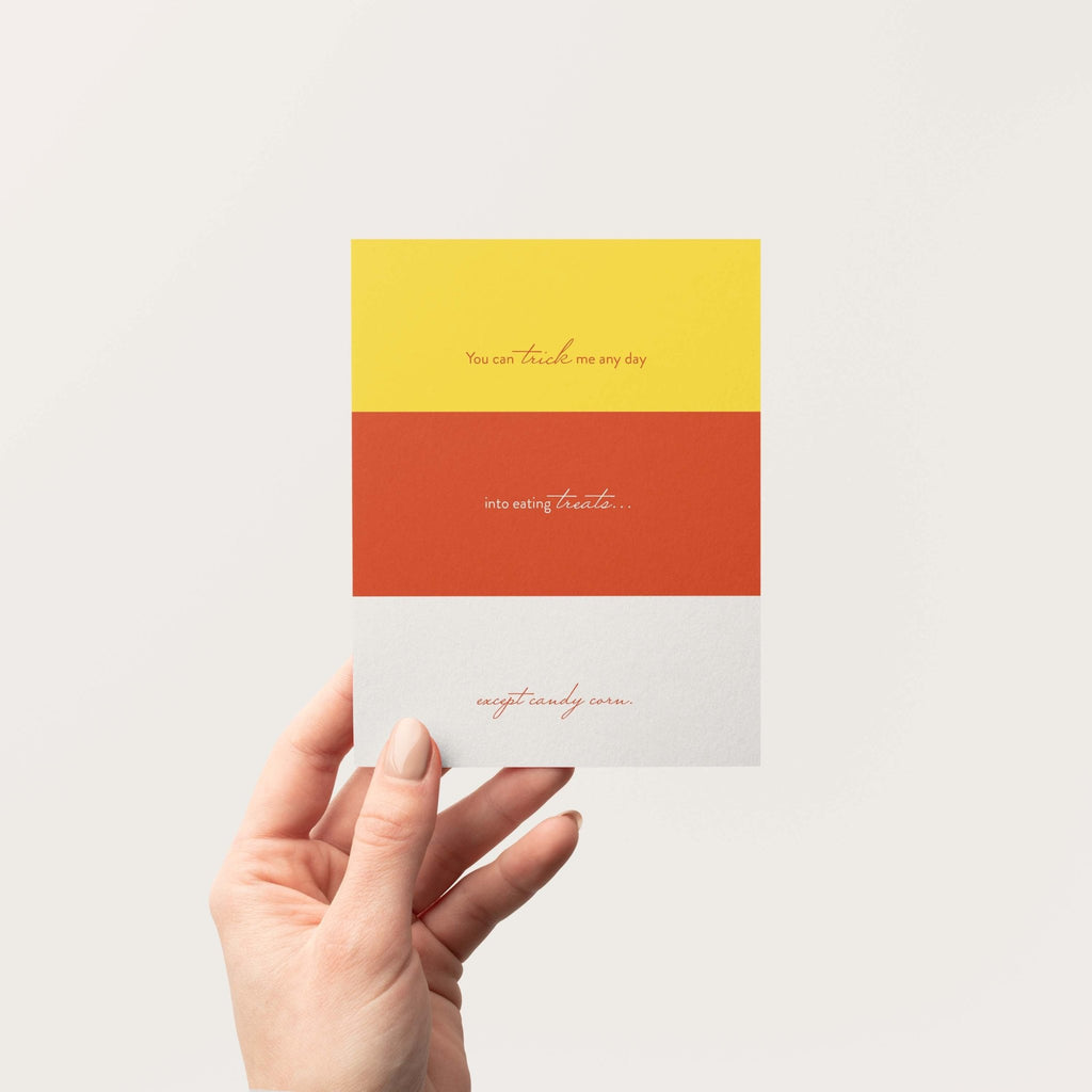 Candy Corn Greeting Card - Blú Rose