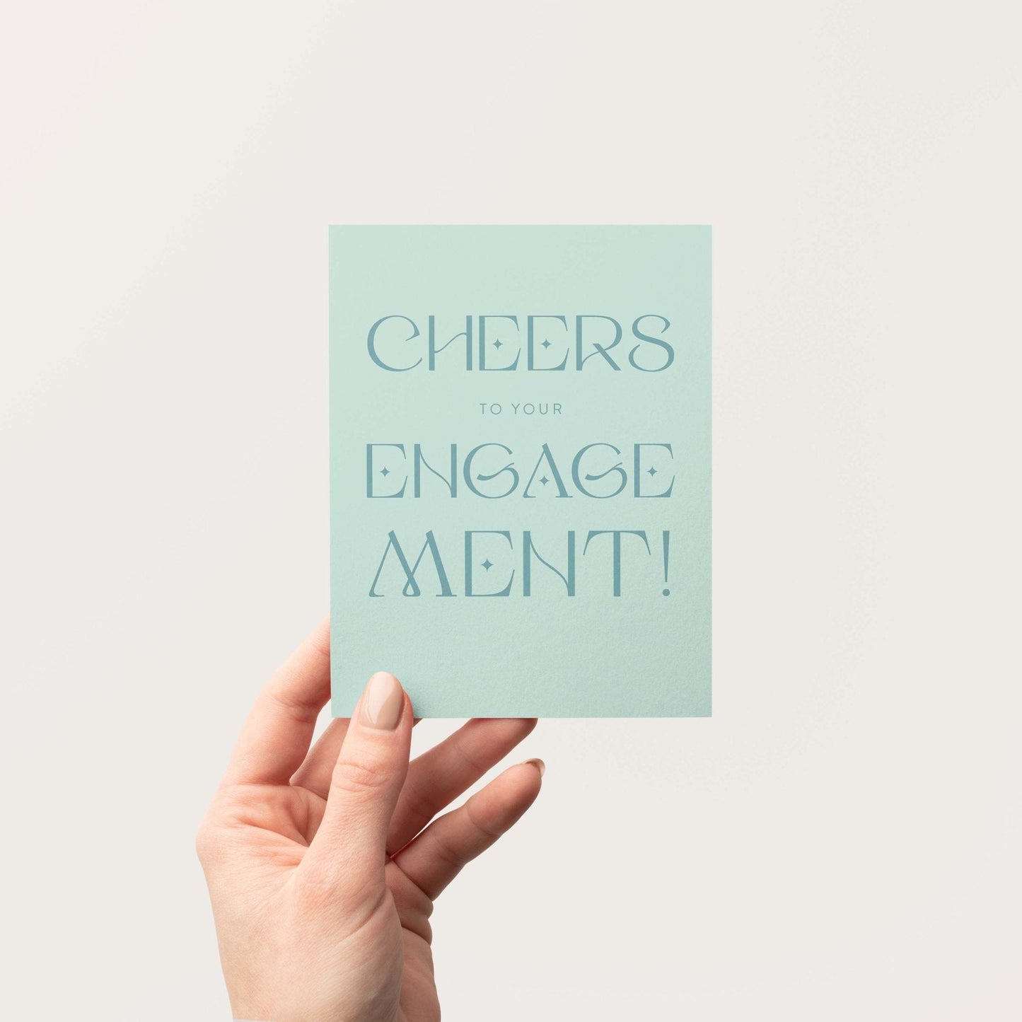 Cheers to Your Engagement - Blú Rose