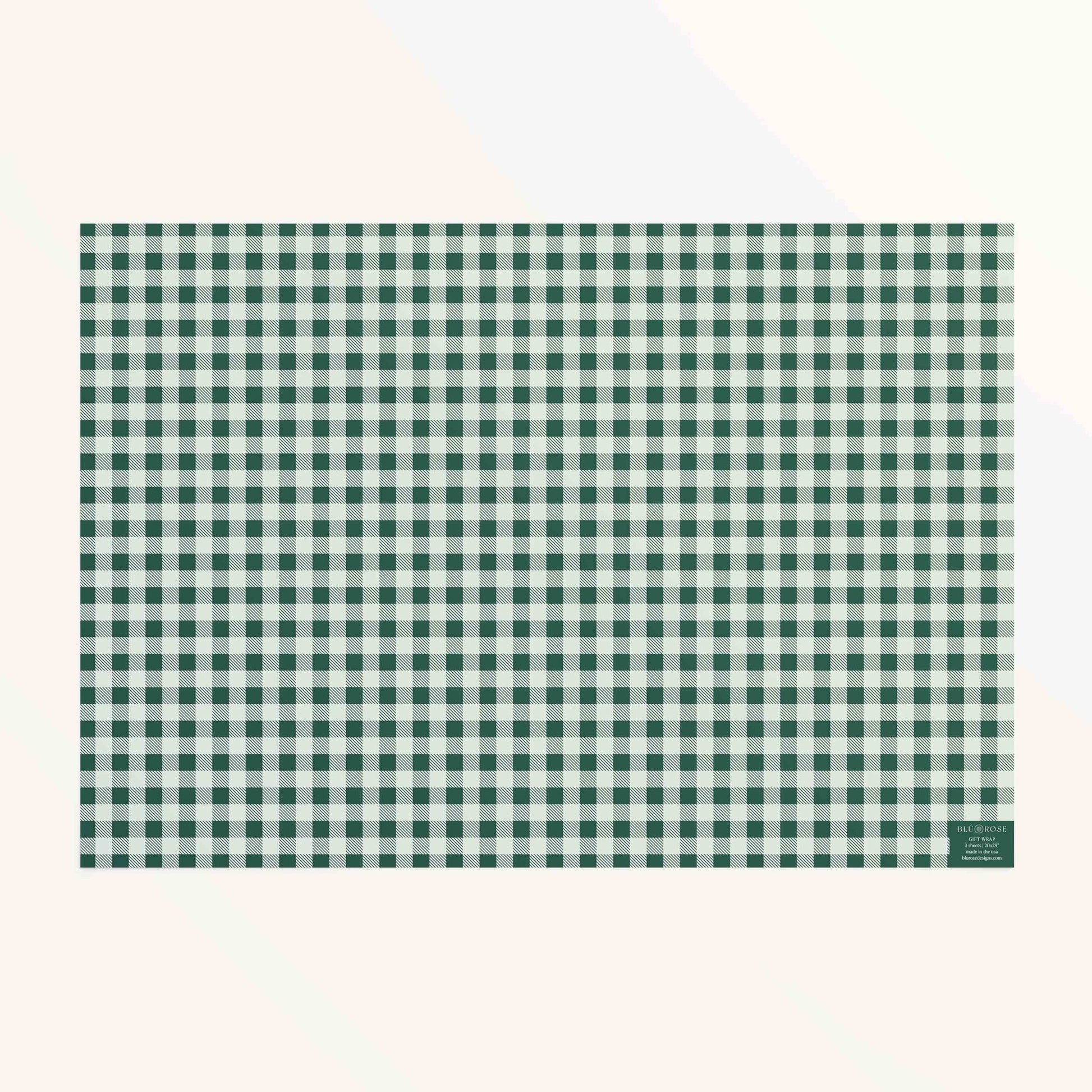 Classic Green Plaid - Blú Rose