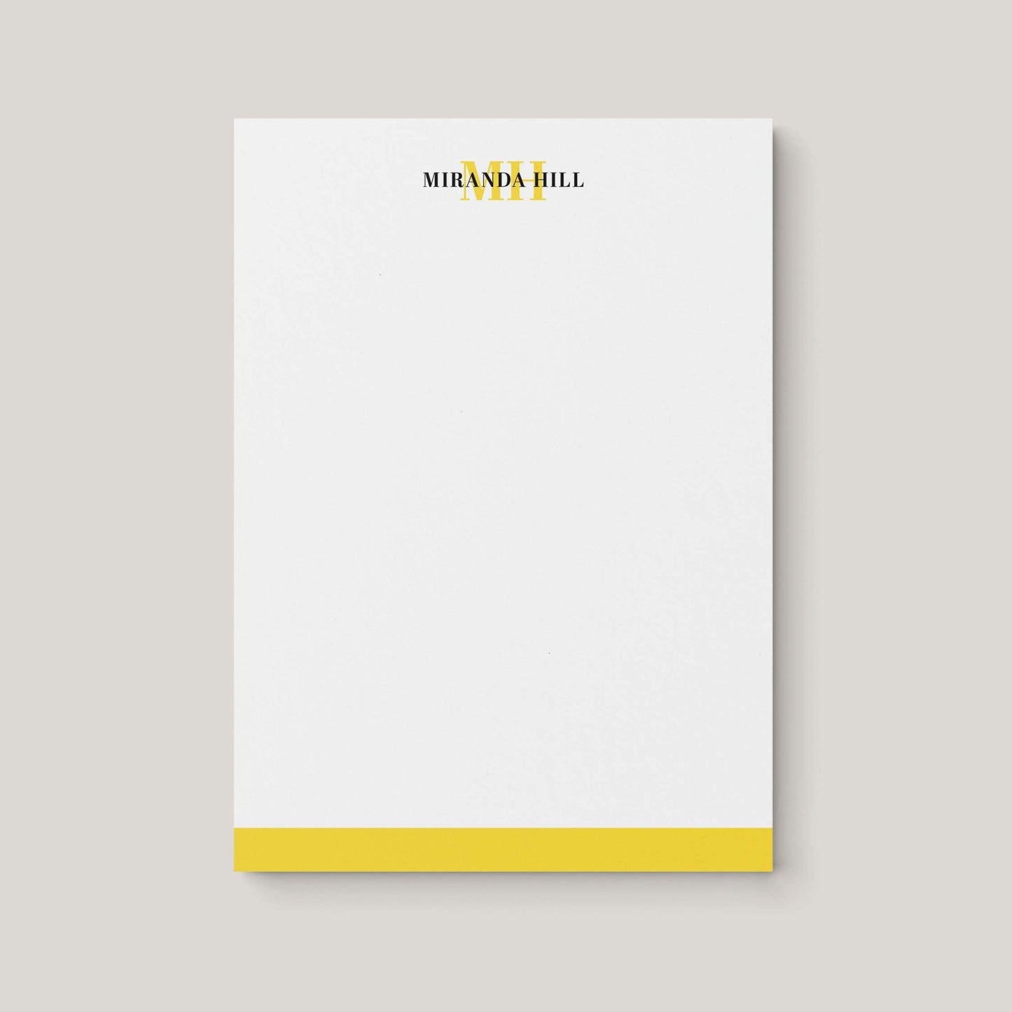 Color Bar Personalized Notepad - Blú Rose